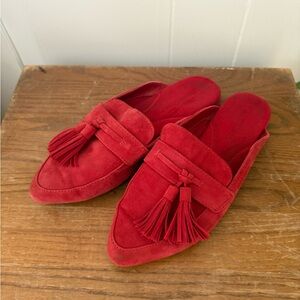 Aerosoles Red Tassel Loafers
